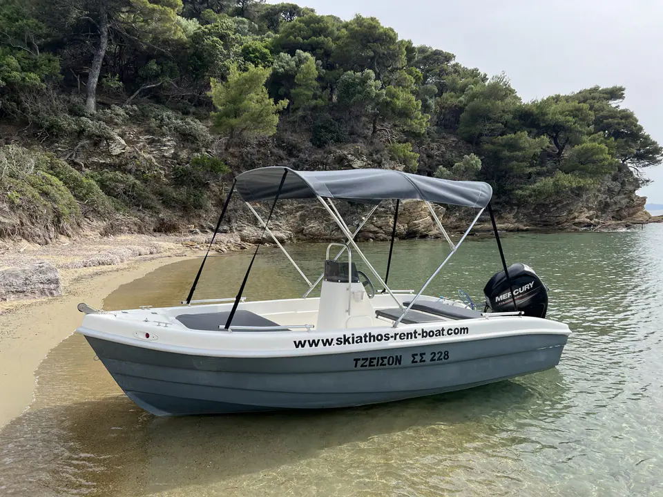 Jason boat rental in Skiathos
